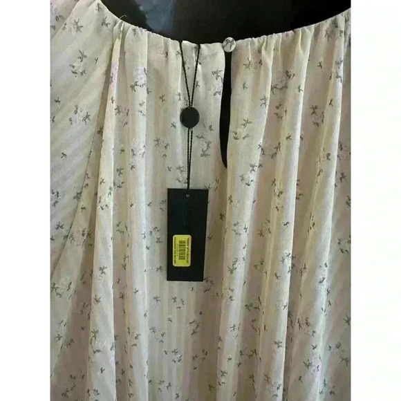 Gianni Bini Women's‎ Large Top Blouse Yellow Tomato Girl Summer Soft Feminine - Picture 8 of 9